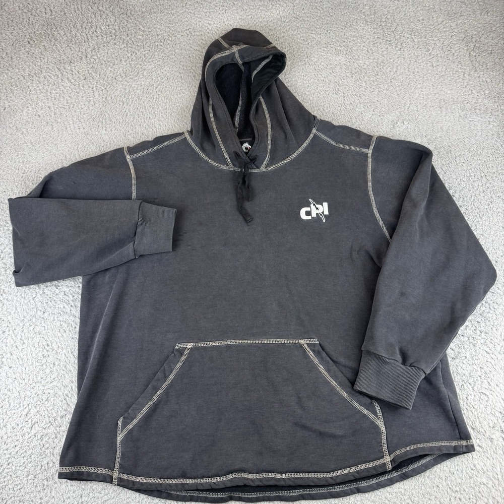 DragonWear FR Elements Cyclone‎ Xl Pull-Over Grey Hoodie DFMC143 Made in the USA